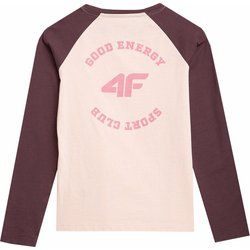 Bluzka dziewczęca wiosenna 4F ze sklepu: SPORT-SHOP.pl w kategorii: Bluzki dziewczęce - zdjęcie 6BAF450-D40-9631_167369