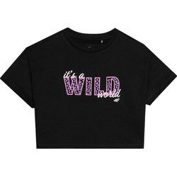 Bluzka dziewczęca na lato 4F ze sklepu: SPORT-SHOP.pl w kategorii: Bluzki dziewczęce - zdjęcie 6BAF450-D40-9631_175565