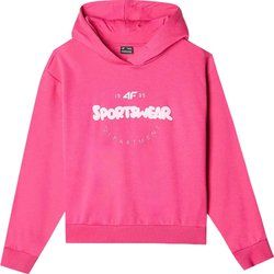 Bluza dziewczęca zimowa 4F ze sklepu: SPORT-SHOP.pl w kategorii: Bluzy dziewczęce - zdjęcie 6BAF450-D40-9631_189352