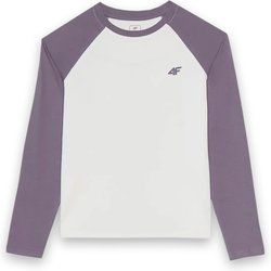 Bluzka dziewczęca na wiosnę 4F ze sklepu: SPORT-SHOP.pl w kategorii: Bluzki dziewczęce - zdjęcie 6BAF450-D40-9631_189375