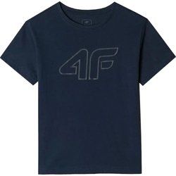 4F - T-shirt chłopięce na lato ze sklepu: SPORT-SHOP.pl w kategorii: T-shirty chłopięce - zdjęcie 6BAF450-D40-9631_194496