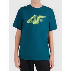 T-shirt chłopięce na lato 4F ze sklepu: SPORT-SHOP.pl w kategorii: T-shirty chłopięce - zdjęcie 6BAF450-D40-9631_206942