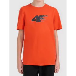 T-shirt chłopięce na lato 4F ze sklepu: SPORT-SHOP.pl w kategorii: T-shirty chłopięce - zdjęcie 6BAF450-D40-9631_206958