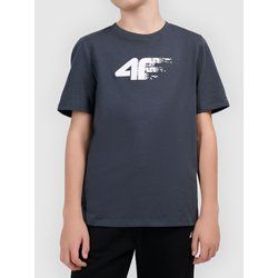 4F - T-shirt chłopięce na lato ze sklepu: SPORT-SHOP.pl w kategorii: T-shirty chłopięce - zdjęcie 6BAF450-D40-9631_206961