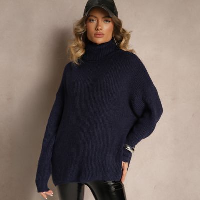 Sweter damski casual Renee ze sklepu: renee.pl w kategorii: Swetry damskie - zdjęcie 6BEED23A-9DF-769_112257
