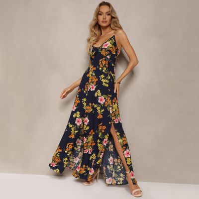 Sukienka boho Renee ze sklepu: renee.pl w kategorii: Sukienki - zdjęcie 6BEED23A-9DF-769_126448