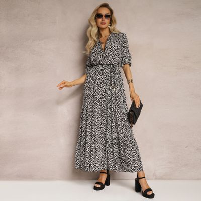 Sukienka dla puszystych Renee ze sklepu: renee.pl w kategorii: Sukienki - zdjęcie 6BEED23A-9DF-769_151429