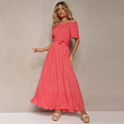 Sukienka elegancka Renee ze sklepu: renee.pl w kategorii: Sukienki - zdjęcie 6BEED23A-9DF-769_163138