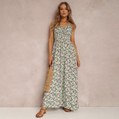 Sukienka trapezowa boho Renee ze sklepu: renee.pl w kategorii: Sukienki - zdjęcie 6BEED23A-9DF-769_165211