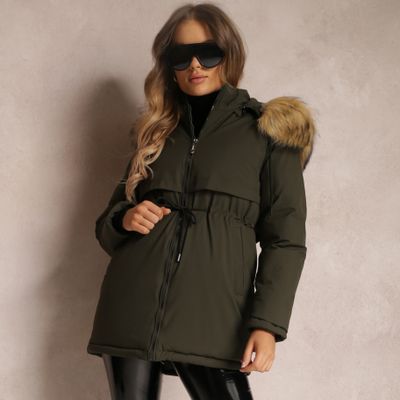 Parka damska Renee ze sklepu: renee.pl w kategorii: Parki damskie - zdjęcie 6BEED23A-9DF-769_181951