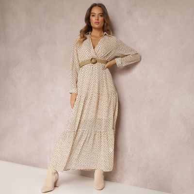 Renee - Sukienka na wiosnę ze sklepu: renee.pl w kategorii: Sukienki - zdjęcie 6BEED23A-9DF-769_184503