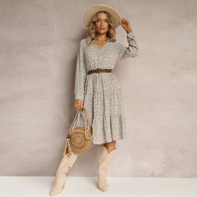 Sukienka na wiosnę Renee ze sklepu: renee.pl w kategorii: Sukienki - zdjęcie 6BEED23A-9DF-769_187219