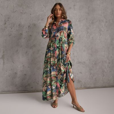Sukienka boho Renee ze sklepu: renee.pl w kategorii: Sukienki - zdjęcie 6BEED23A-9DF-769_187529