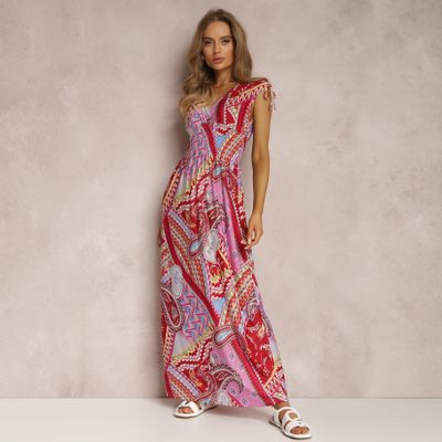 Sukienka w stylu boho Renee ze sklepu: renee.pl w kategorii: Sukienki - zdjęcie 6BEED23A-9DF-769_194814