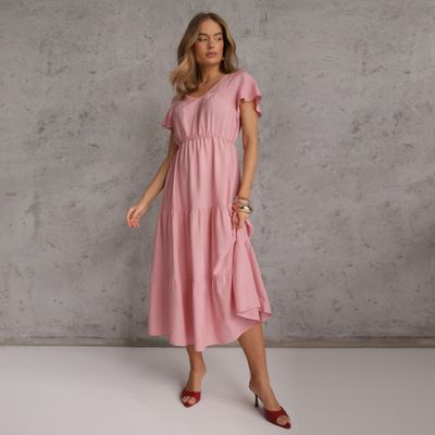 Sukienka boho Renee ze sklepu: renee.pl w kategorii: Sukienki - zdjęcie 6BEED23A-9DF-769_200045