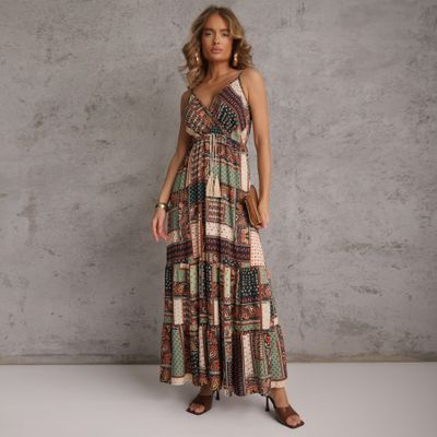 Sukienka boho Renee ze sklepu: renee.pl w kategorii: Sukienki - zdjęcie 6BEED23A-9DF-769_200909