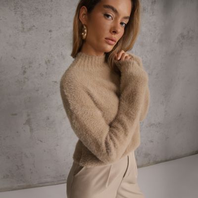 Sweter damski na zimę Renee ze sklepu: renee.pl w kategorii: Swetry damskie - zdjęcie 6BEED23A-9DF-769_207038
