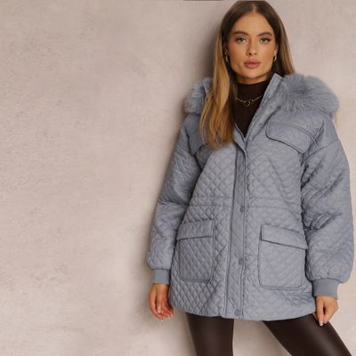 Kurtka damska casual Renee ze sklepu: renee.pl w kategorii: Kurtki damskie - zdjęcie 6BEED23A-9DF-769_208278