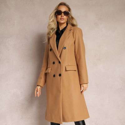 Płaszcz damski Renee ze sklepu: renee.pl w kategorii: Płaszcze damskie - zdjęcie 6BEED23A-9DF-769_209537