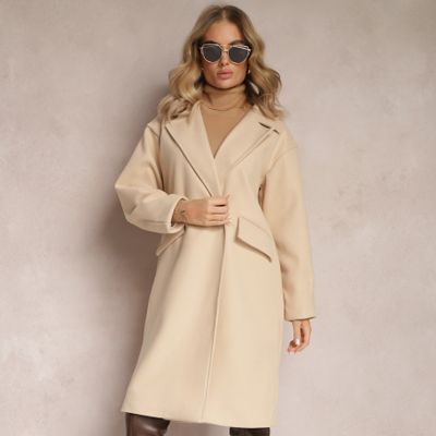 Płaszcz damski Renee ze sklepu: renee.pl w kategorii: Płaszcze damskie - zdjęcie 6BEED23A-9DF-769_209797