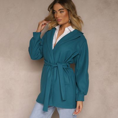 Płaszcz damski wiosenny casual Renee ze sklepu: renee.pl w kategorii: Płaszcze damskie - zdjęcie 6BEED23A-9DF-769_209821