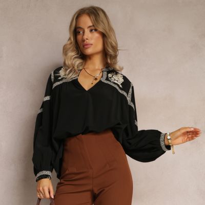 Bluzka damska jesienna Renee ze sklepu: renee.pl w kategorii: Bluzki damskie - zdjęcie 6BEED23A-9DF-769_212795