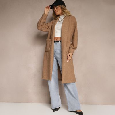 Płaszcz damski casualowy Renee ze sklepu: renee.pl w kategorii: Płaszcze damskie - zdjęcie 6BEED23A-9DF-769_216516