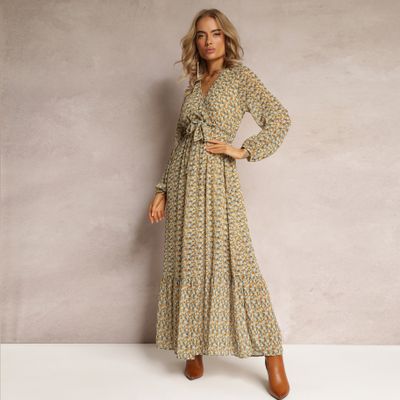 Renee - Sukienka boho ze sklepu: renee.pl w kategorii: Sukienki - zdjęcie 6BEED23A-9DF-769_217712