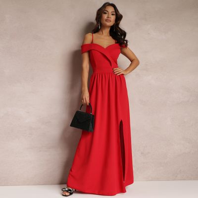 Sukienka elegancka Renee ze sklepu: renee.pl w kategorii: Sukienki - zdjęcie 6BEED23A-9DF-769_220898