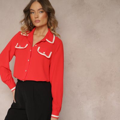 Koszula damska Renee ze sklepu: renee.pl w kategorii: Koszule damskie - zdjęcie 6BEED23A-9DF-769_222934