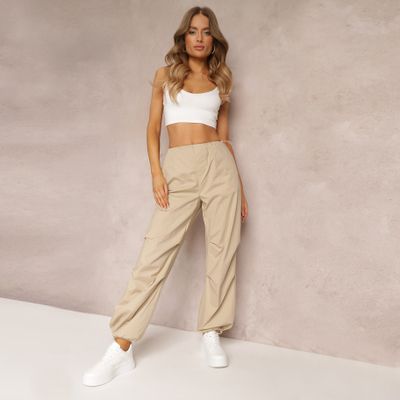 Spodnie damskie casual Renee ze sklepu: renee.pl w kategorii: Spodnie damskie - zdjęcie 6BEED23A-9DF-769_225471