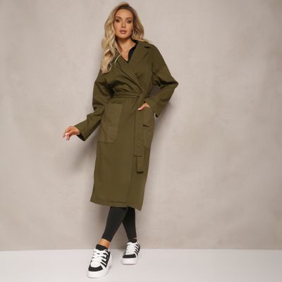 Płaszcz damski casualowy Renee ze sklepu: renee.pl w kategorii: Płaszcze damskie - zdjęcie 6BEED23A-9DF-769_227978