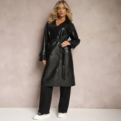 Płaszcz damski casual Renee ze sklepu: renee.pl w kategorii: Płaszcze damskie - zdjęcie 6BEED23A-9DF-769_227989