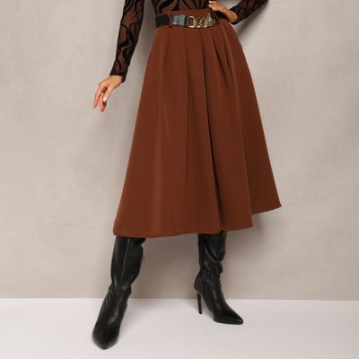 Spódnica casual Renee ze sklepu: renee.pl w kategorii: Spódnice - zdjęcie 6BEED23A-9DF-769_228172