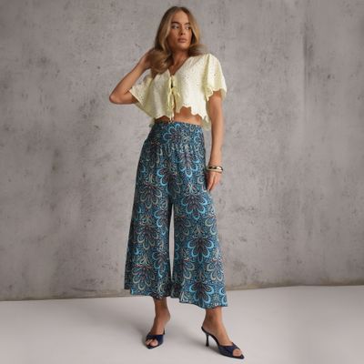 Spodnie damskie w stylu boho Renee ze sklepu: renee.pl w kategorii: Spodnie damskie - zdjęcie 6BEED23A-9DF-769_231006