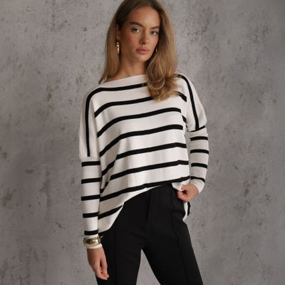 Sweter damski casual Renee ze sklepu: renee.pl w kategorii: Swetry damskie - zdjęcie 6BEED23A-9DF-769_232663