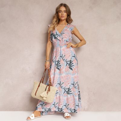 Sukienka boho Renee ze sklepu: renee.pl w kategorii: Sukienki - zdjęcie 6BEED23A-9DF-769_235487