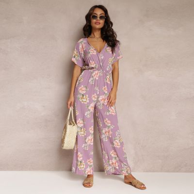 Kombinezon damski w stylu boho Renee ze sklepu: renee.pl w kategorii: Kombinezony damskie - zdjęcie 6BEED23A-9DF-769_239881