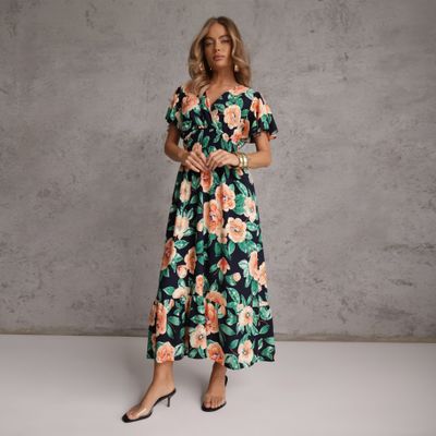 Sukienka w stylu boho Renee ze sklepu: renee.pl w kategorii: Sukienki - zdjęcie 6BEED23A-9DF-769_240059