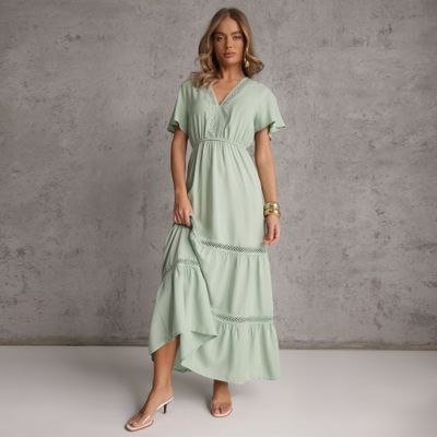 Sukienka elegancka Renee ze sklepu: renee.pl w kategorii: Sukienki - zdjęcie 6BEED23A-9DF-769_240076