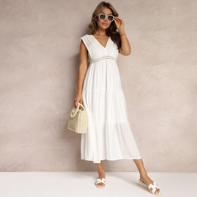 Sukienka elegancka Renee ze sklepu: renee.pl w kategorii: Sukienki - zdjęcie 6BEED23A-9DF-769_245397
