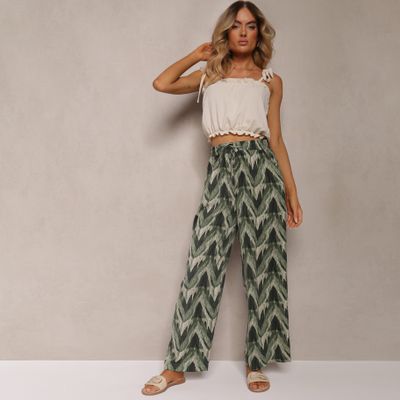 Spodnie damskie w stylu boho Renee ze sklepu: renee.pl w kategorii: Spodnie damskie - zdjęcie 6BEED23A-9DF-769_246587