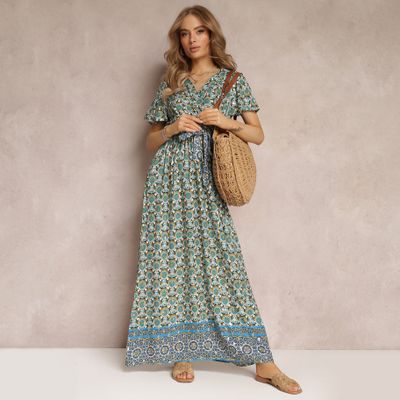 Sukienka na wiosnę boho Renee ze sklepu: renee.pl w kategorii: Sukienki - zdjęcie 6BEED23A-9DF-769_249885