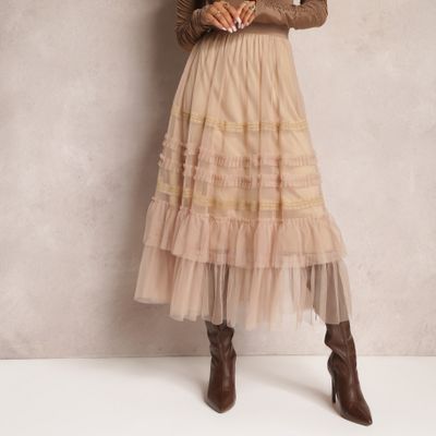 Spódnica casual na wiosnę Renee ze sklepu: renee.pl w kategorii: Spódnice - zdjęcie 6BEED23A-9DF-769_250589