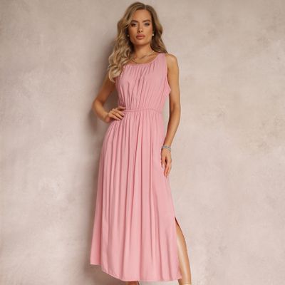Sukienka na lato elegancka Renee ze sklepu: renee.pl w kategorii: Sukienki - zdjęcie 6BEED23A-9DF-769_252798