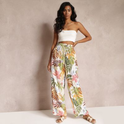 Spodnie damskie boho Renee ze sklepu: renee.pl w kategorii: Spodnie damskie - zdjęcie 6BEED23A-9DF-769_253871