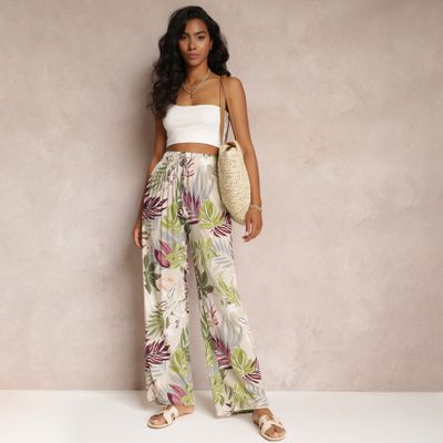 Spodnie damskie boho Renee ze sklepu: renee.pl w kategorii: Spodnie damskie - zdjęcie 6BEED23A-9DF-769_253875