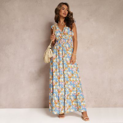 Renee - Sukienka boho ze sklepu: renee.pl w kategorii: Sukienki - zdjęcie 6BEED23A-9DF-769_256786