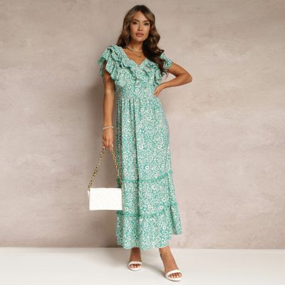 Sukienka boho Renee ze sklepu: renee.pl w kategorii: Sukienki - zdjęcie 6BEED23A-9DF-769_257337
