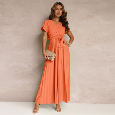 Renee - Sukienka trapezowa elegancka ze sklepu: renee.pl w kategorii: Sukienki - zdjęcie 6BEED23A-9DF-769_257399